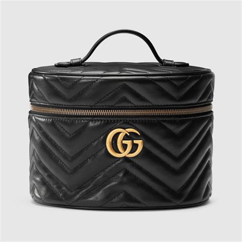 beauty case gucci falso|gucci marmont cosmetic case.